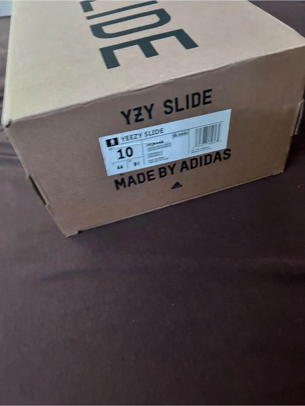 Yeezy Slide Men’s Black Onyx, Brand New!!